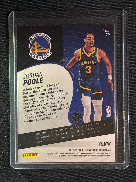2022-23 Revolution JORDAN POOLE Galactic SSP #79