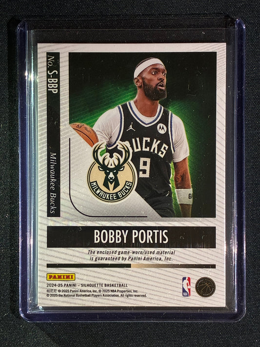 2024-25 Silhouette BOBBY PORTIS Silhouettes Jumbo Jersey Bronze 23/49