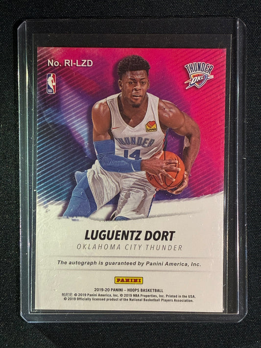2019-20 Hoops LUGUENTZ DORT Rookie Ink Auto #LZD