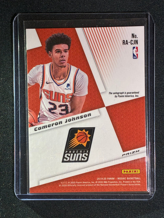 2019-20 Mosaic CAMERON JOHNSON Rookie Auto Mosaic Silver #CJN
