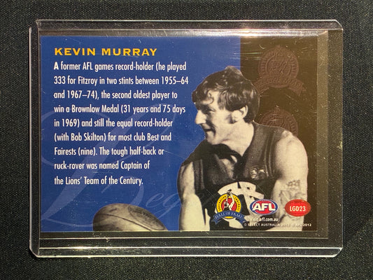 2012 Select Eternity KEVIN MURRAY Legends Hall of Fame #23