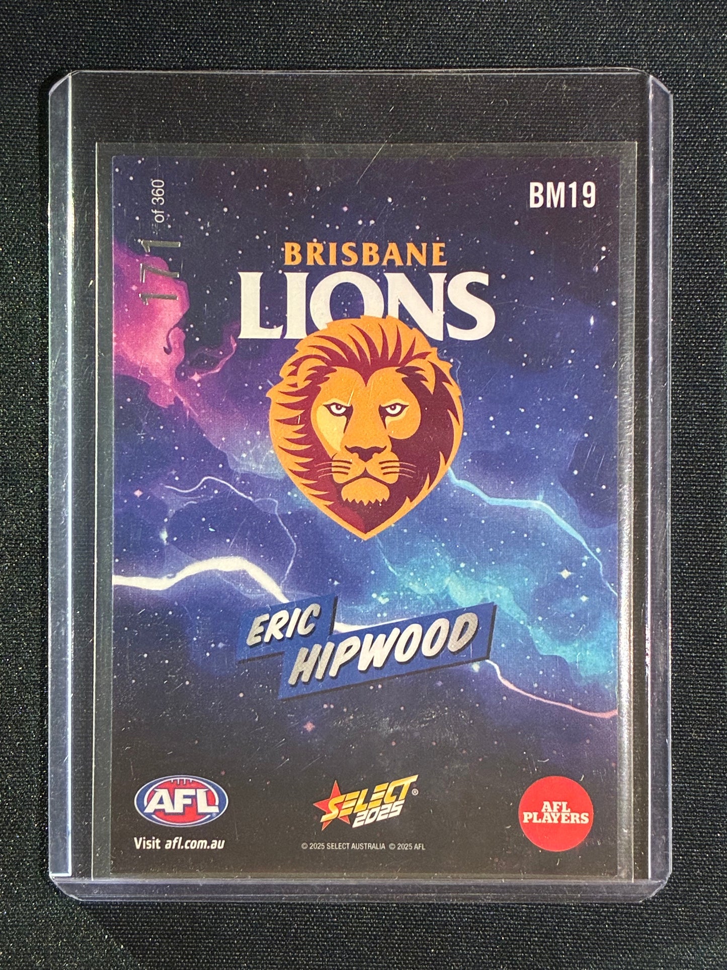 2025 Select Footy Stars ERIC HIPWOOD Booom Boom 171/360 #19
