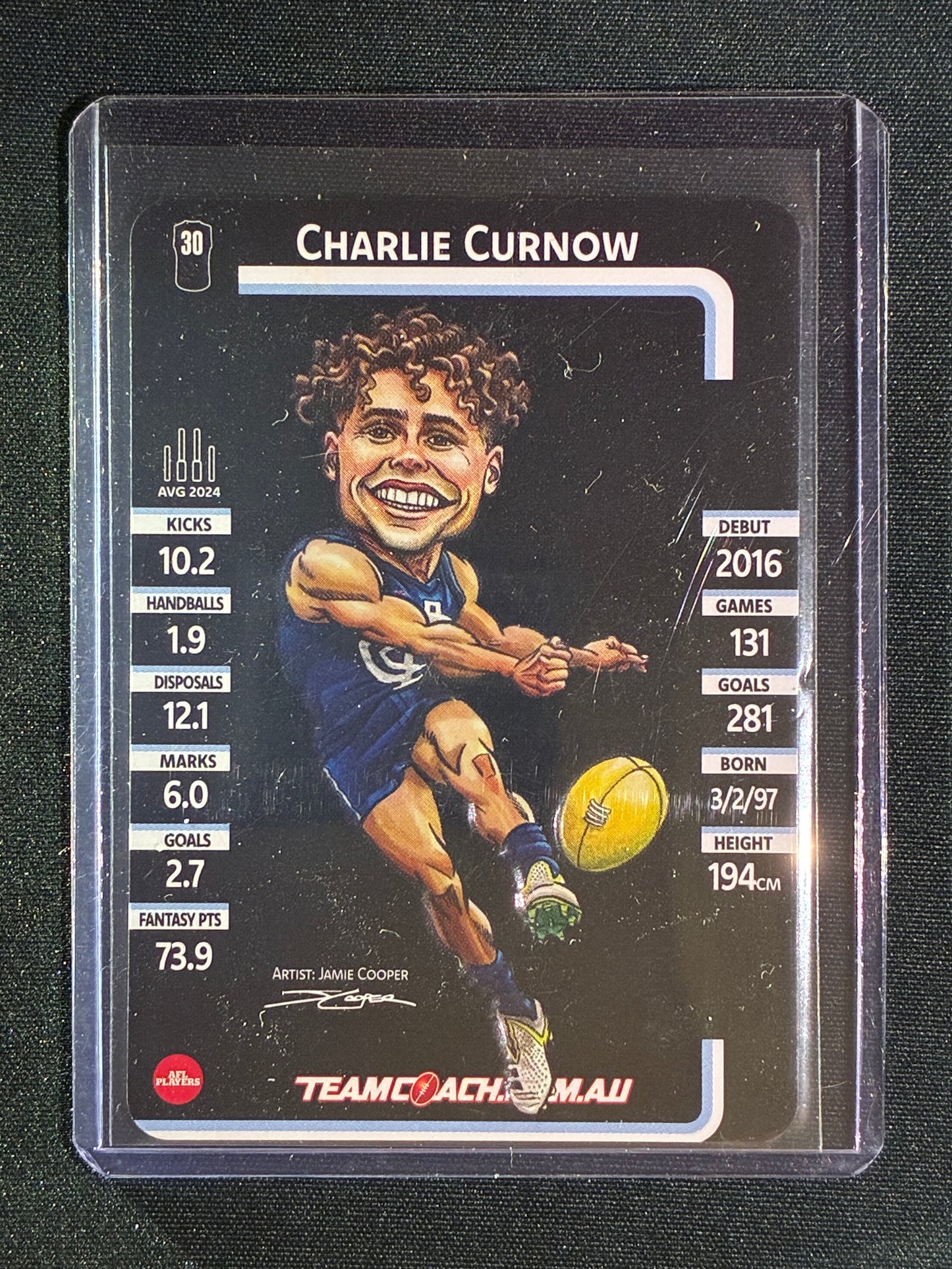 2025 Teamcoach CHARLIE CURNOW Magic Wildcard #3