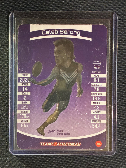 2021 Teamcoach CALEB SERONG Trophy Star Wildcard Rising Star #4
