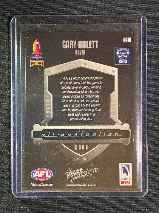 2010 Select Prestige GARY ABLETT 2009 All-Australian #18
