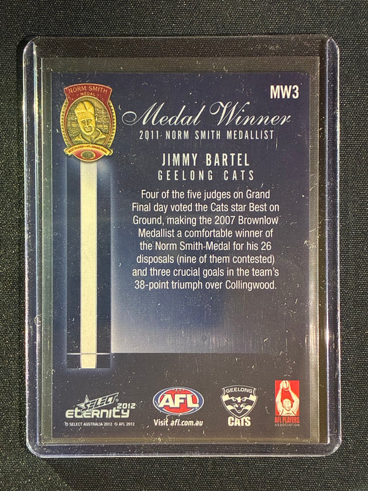 2012 Select Eternity JIMMY BARTEL Medal Winner 2011 Norm Smith Medallist #3