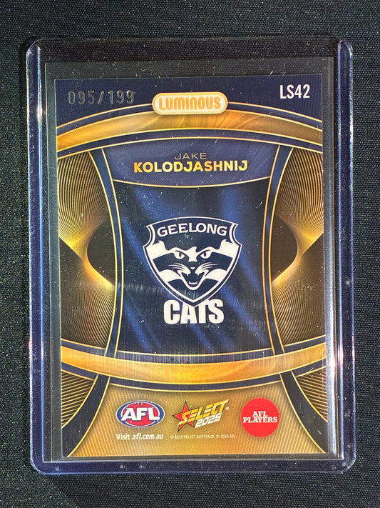 2025 Select Footy Stars JAKE KOLODJASHNIJ Luminous Superstars 095/199 #42