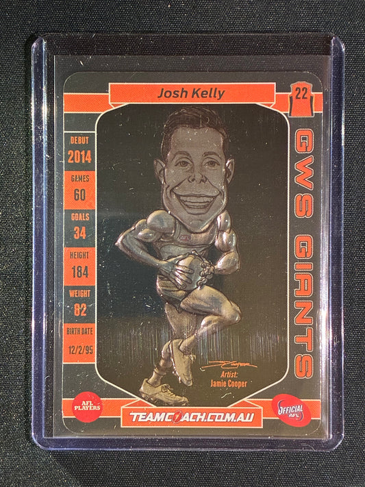 2017 Teamcoach JOSH KELLY Magic Wildcard Silver #9