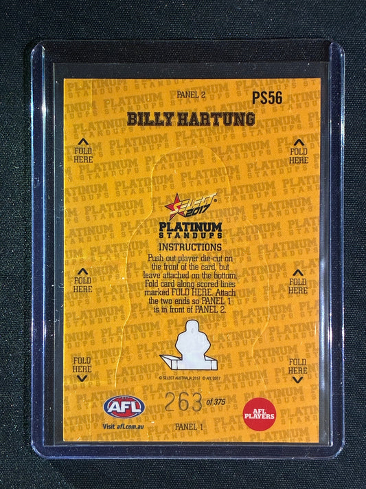 2017 Select Footy Stars BILLY HARTUNG Platinum Standups 263/375 #56