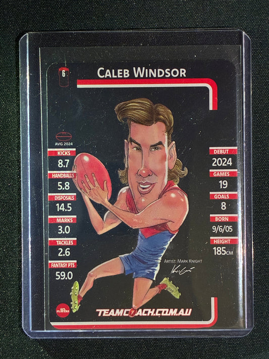 2025 Teamcoach CALEB WINDSOR Rookie Wildcard #11