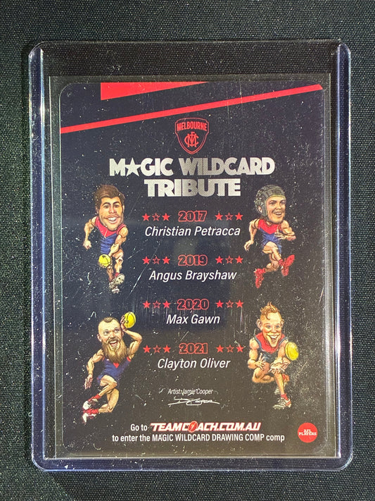 2024 Teamcoach MELBOURNE DEMONS Magic Wildcard Tribute Gold #11