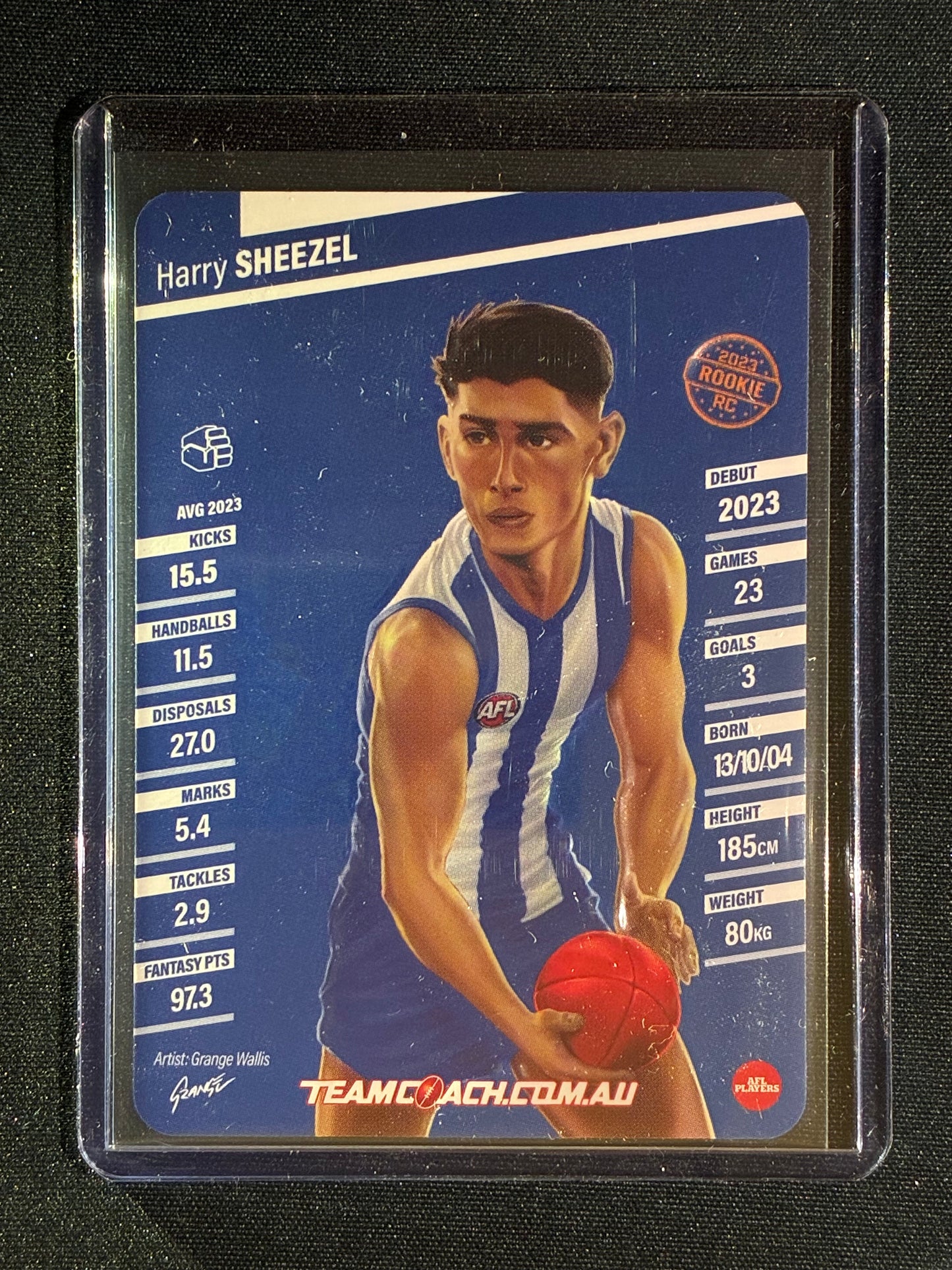 2024 Teamcoach HARRY SHEEZEL Rookie Wildcard #12