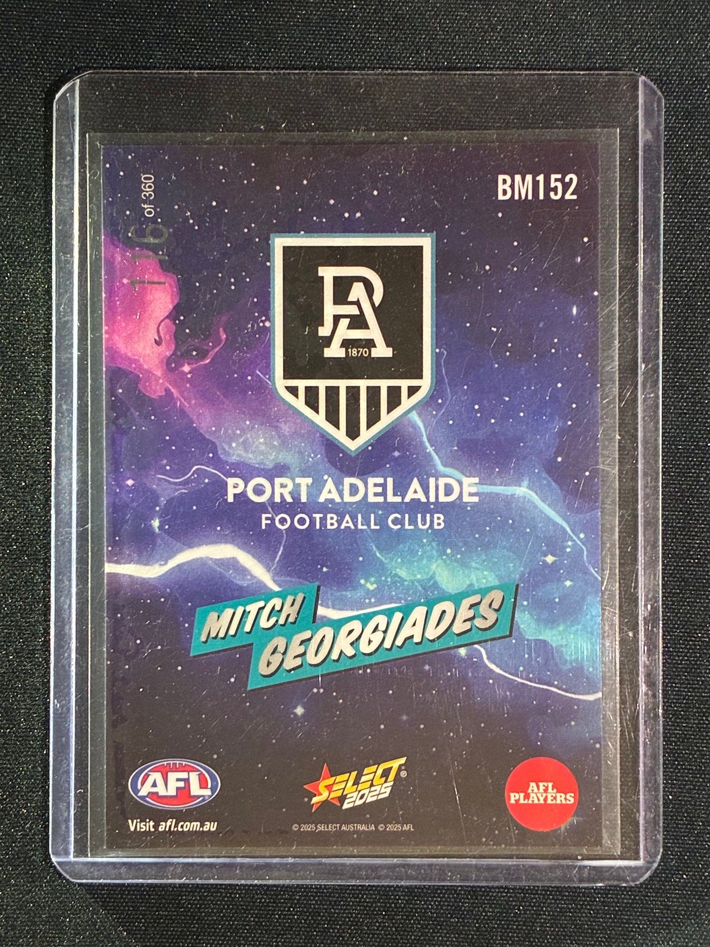 2025 Select Footy Stars MITCH GEORGIADES Booom Boom 116/360 #152