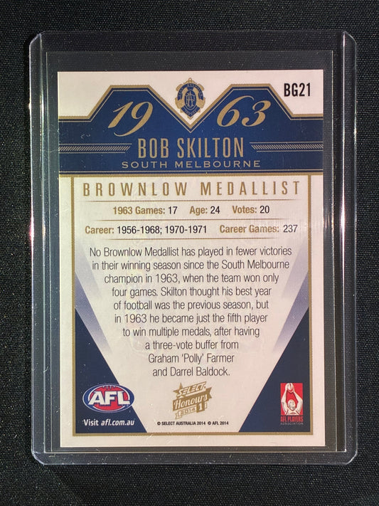 2014 Select Honours 1 BOB SKILTON Brownlow Medallist 1963 #21