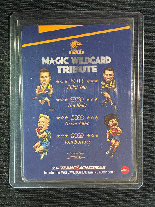 2024 Teamcoach WEST COAST EAGLES Magic Wildcard Tribute Gold #17