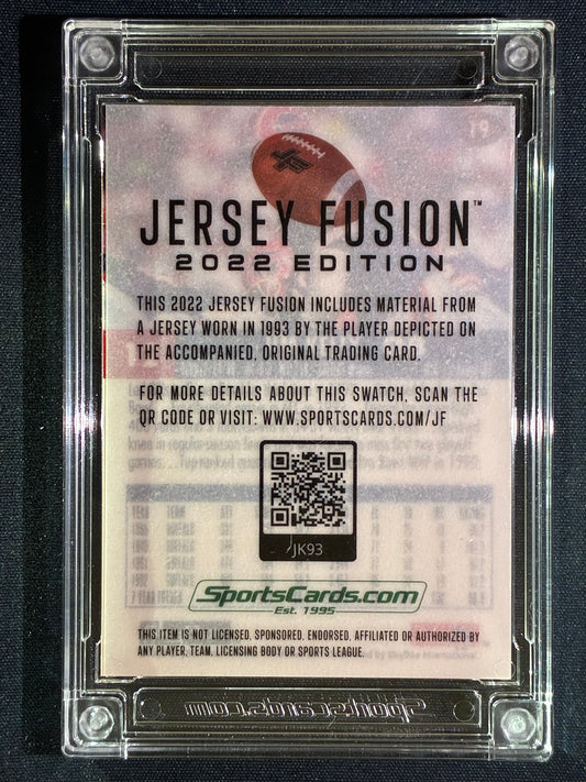 2022 Jersey Fusion JIM KELLY Skybox Impact 1993 SP Patch