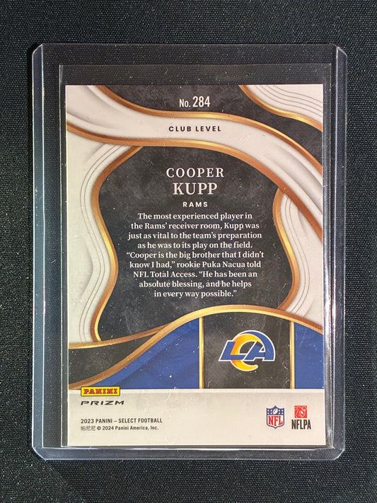 2023 Select COOPER KUPP Club Level Silver Prizm SP #284