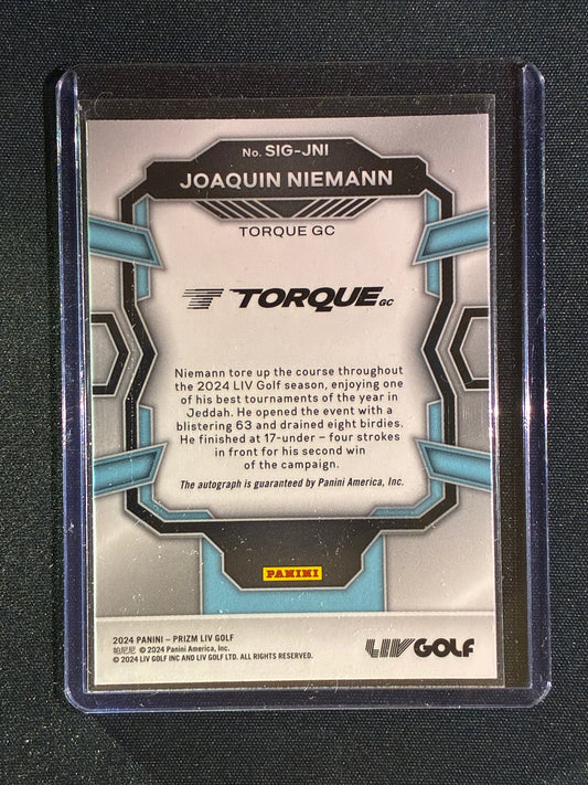 2024 Prizm LIV Golf JOAQUIN NIEMANN Signatures Auto Base #JNI