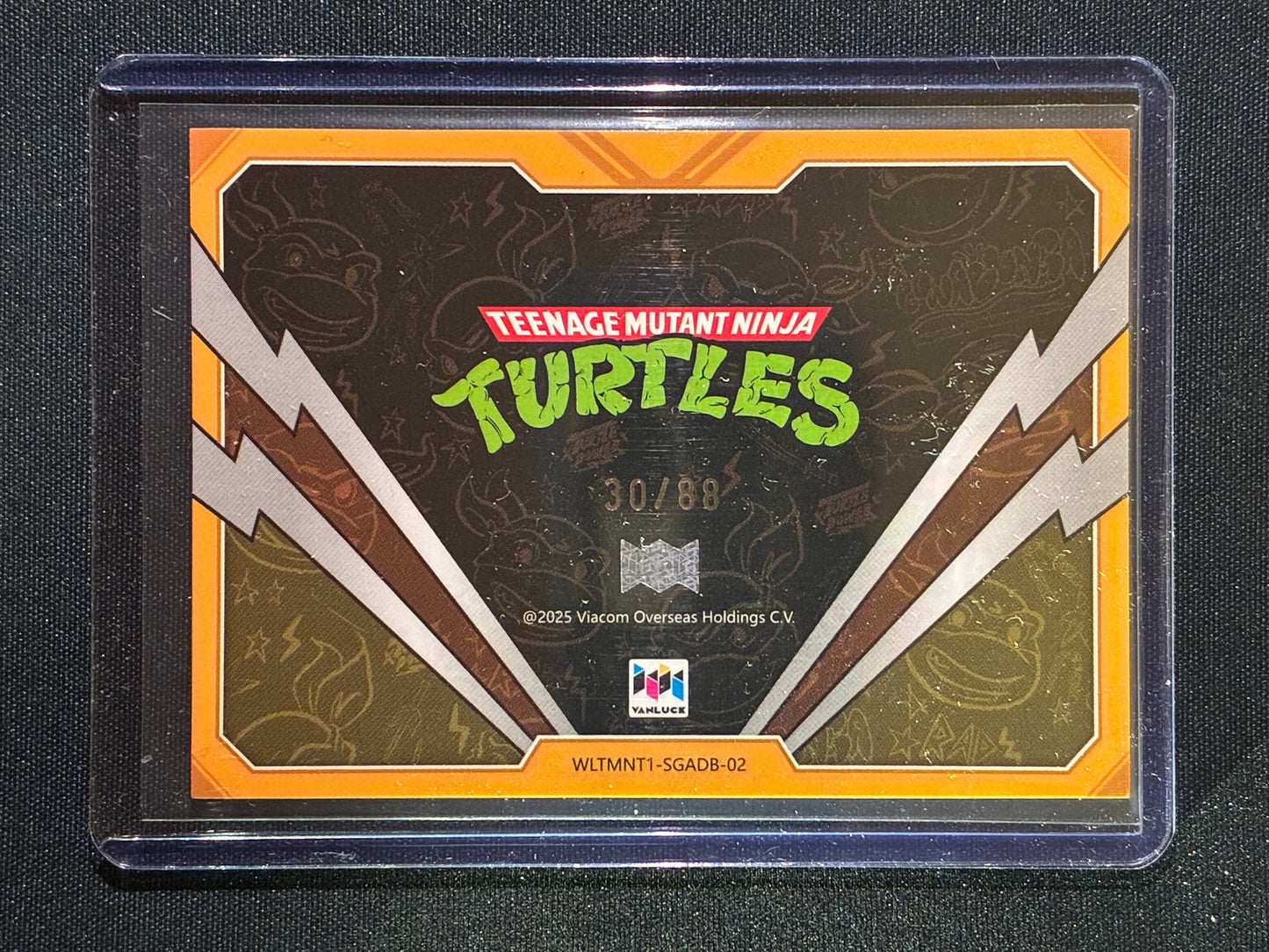2025 Vanluck TMNT DONATELLO MICHELANGELO 1st Collection Dual Auto 40th Anniversary 30/88