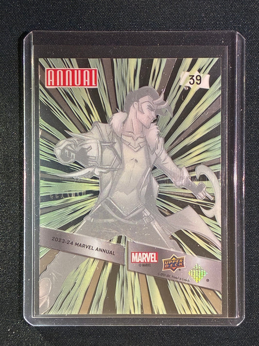 2023-24 Marvel Annual LOKI Suspended Animation Gold Acetate 20/199 #39