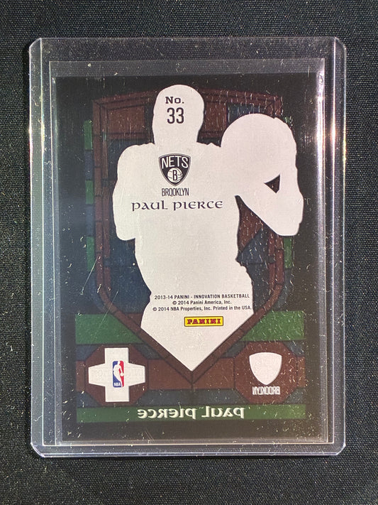 2013-14 Innovation PAUL PIERCE Stained Glass Green SP #33