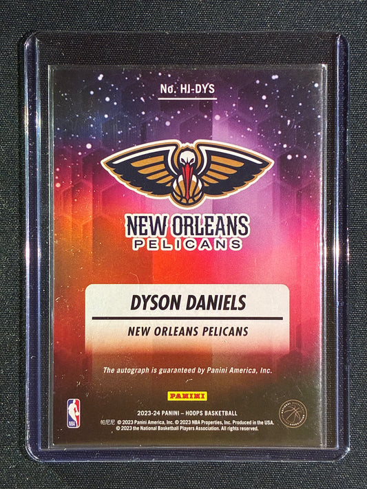 2023-24 Hoops DYSON DANIELS Hoops Ink Auto Base #DYS
