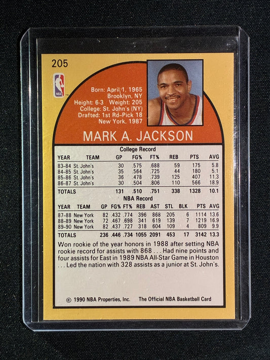 1990-91 Hoops MARK JACKSON Base #205 Menendez Brothers