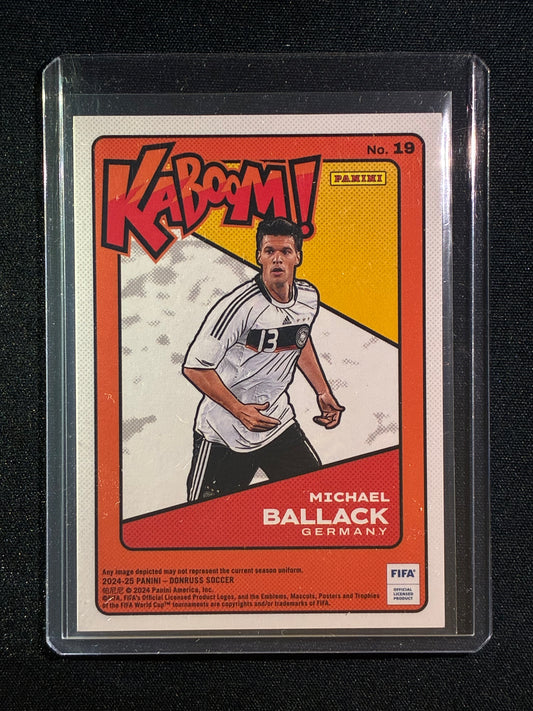 2024-25 Donruss MICHAEL BALLACK Kaboom! Gold 5/10 #19