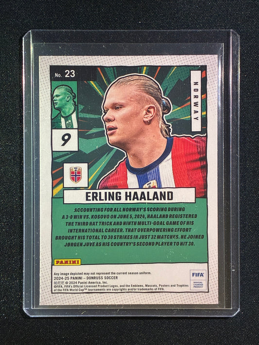 2023-24 Donruss ERLING HAALAND Net Marvels Red #23