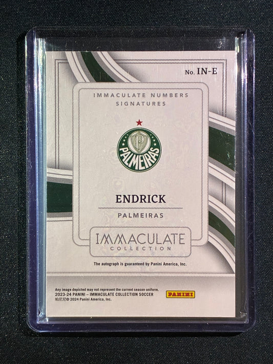 2023-24 Immaculate ENDRICK Rookie Numbers Signatures Auto Sapphire Blue 6/25