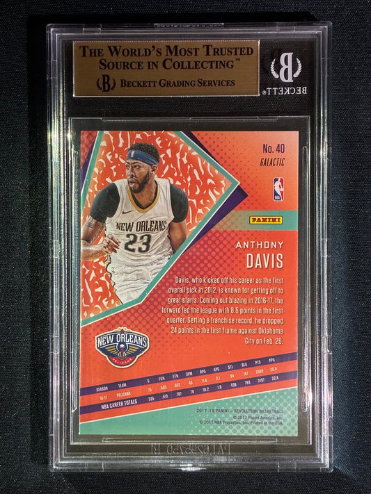 2017-18 Revolution ANTHONY DAVIS Galactic SSP #40 BGS 9.5 (356)