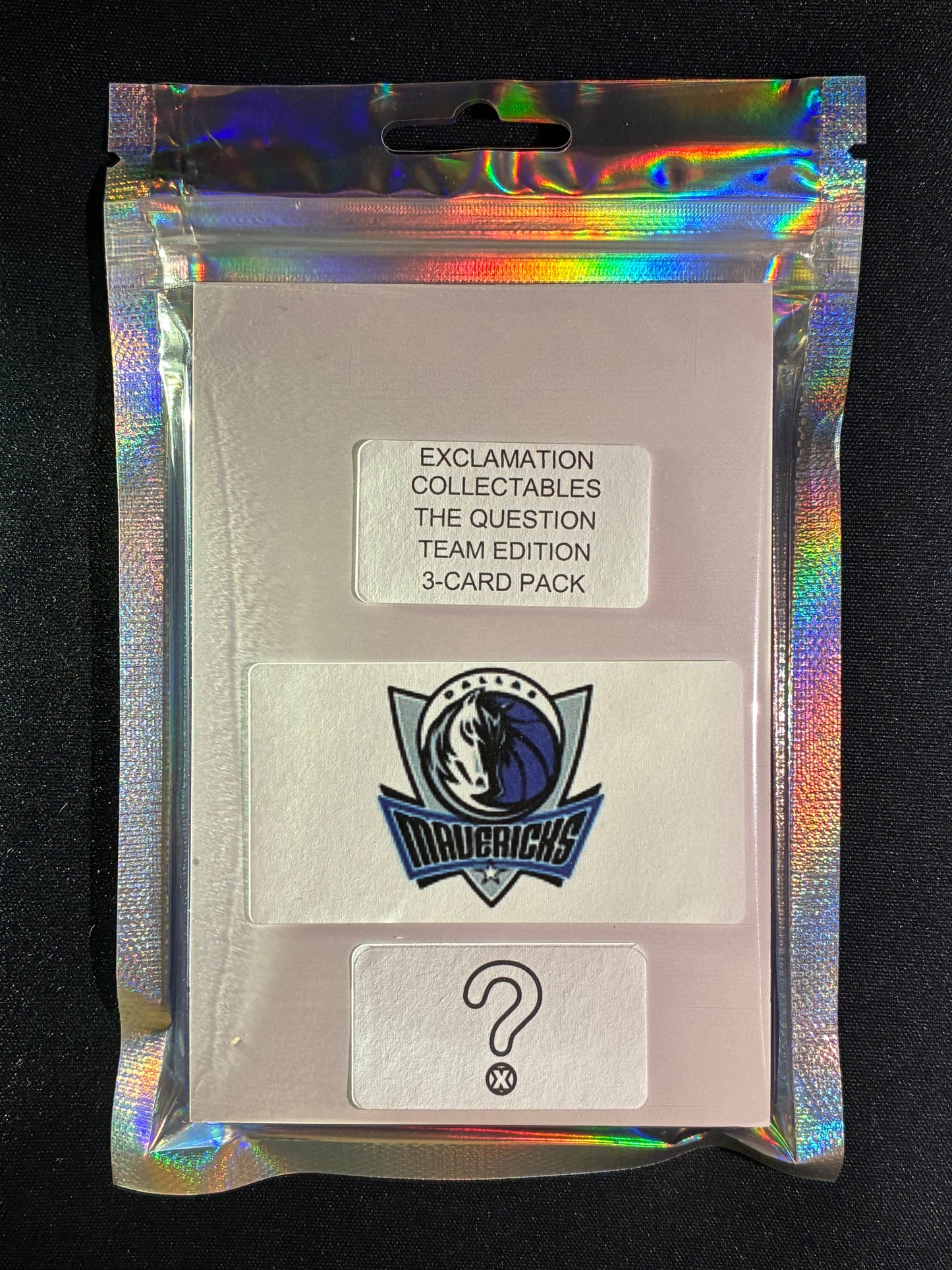 The Question DALLAS MAVERICKS - NBA Team Edition 3-Card Pack