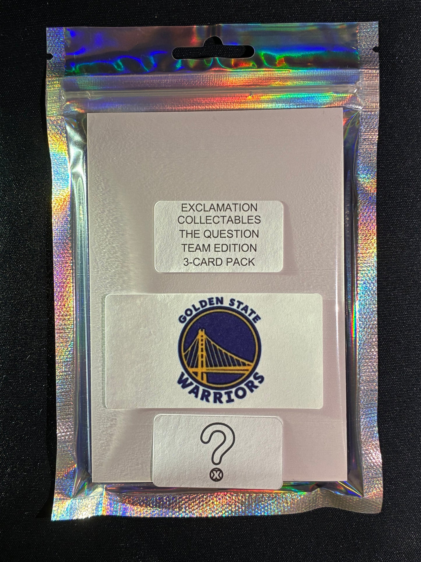 The Question GOLDEN STATE WARRIORS - NBA Team Edition 3-Card Pack