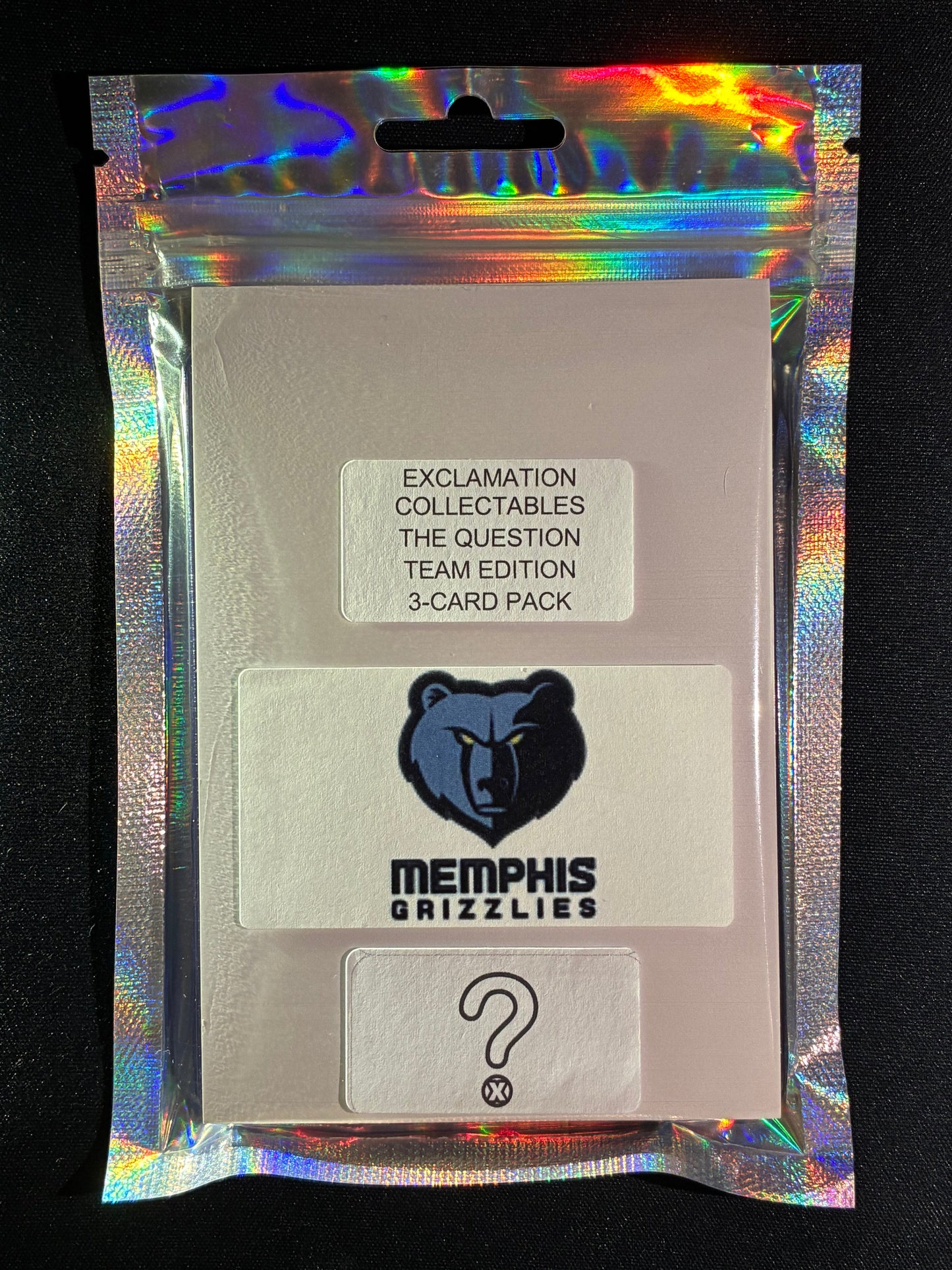 The Question MEMPHIS GRIZZLIES - NBA Team Edition 3-Card Pack