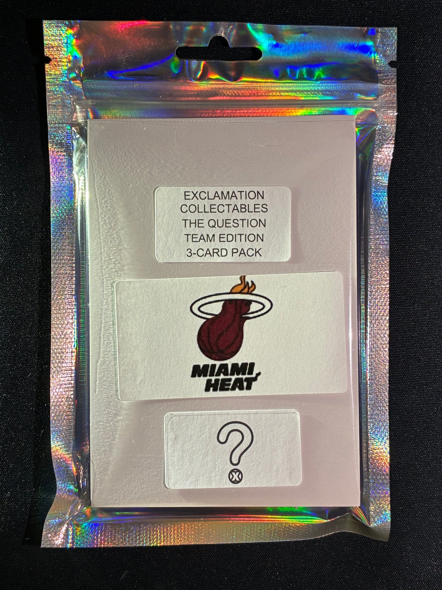 The Question MIAMI HEAT - NBA Team Edition 3-Card Pack