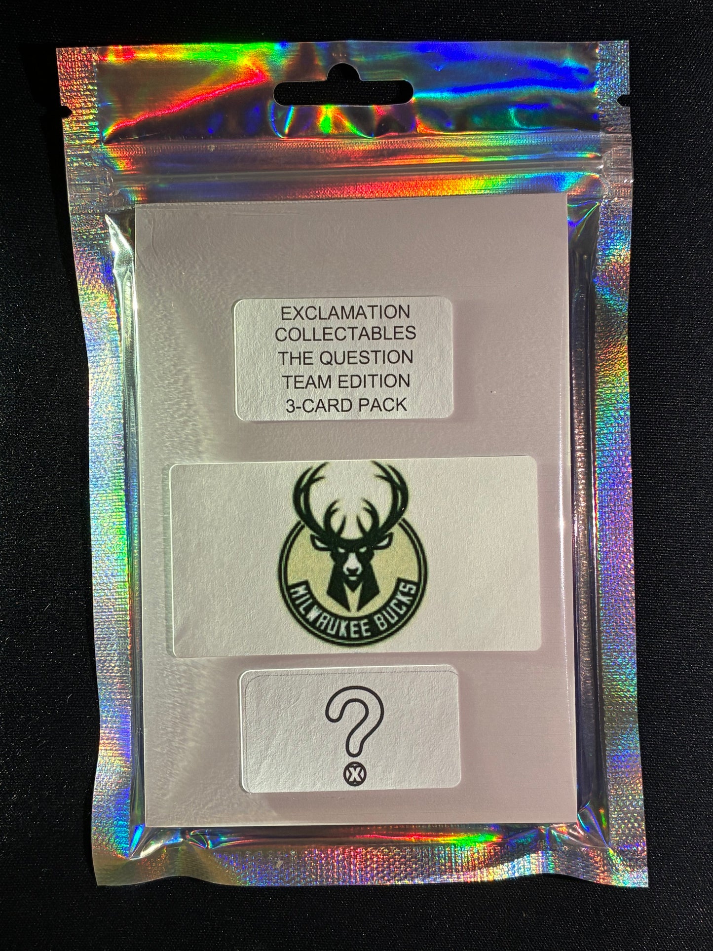 The Question MILWAUKEE BUCKS - NBA Team Edition 3-Card Pack