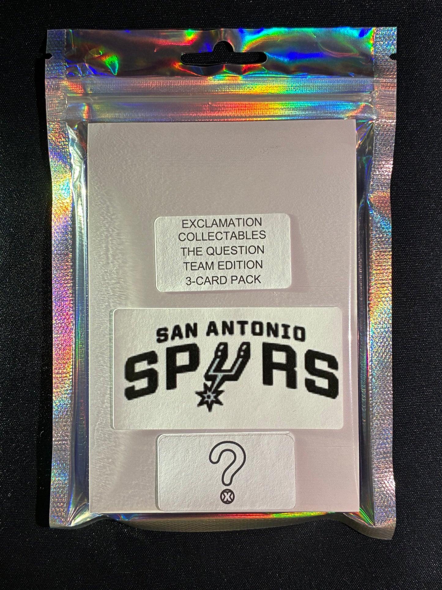 The Question SAN ANTONIO SPURS - NBA Team Edition 3-Card Pack