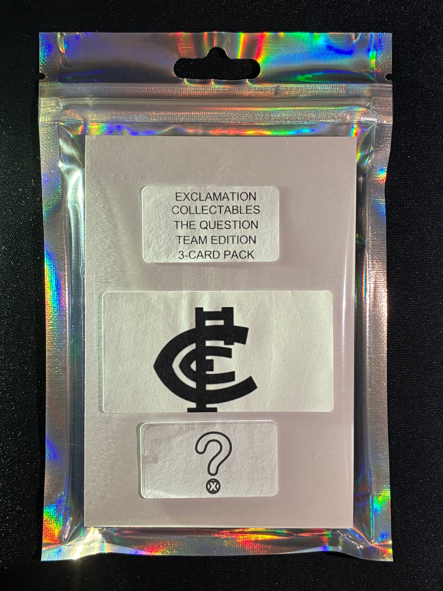 The Question CARLTON BLUES - AFL Team Edition 3-Card Pack