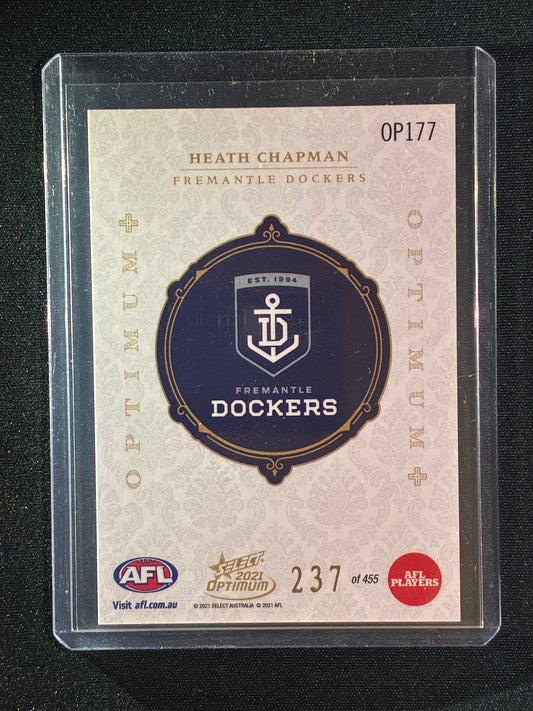 2021 Optimum HEATH CHAPMAN Rookie Optimum+ Plus 237/455