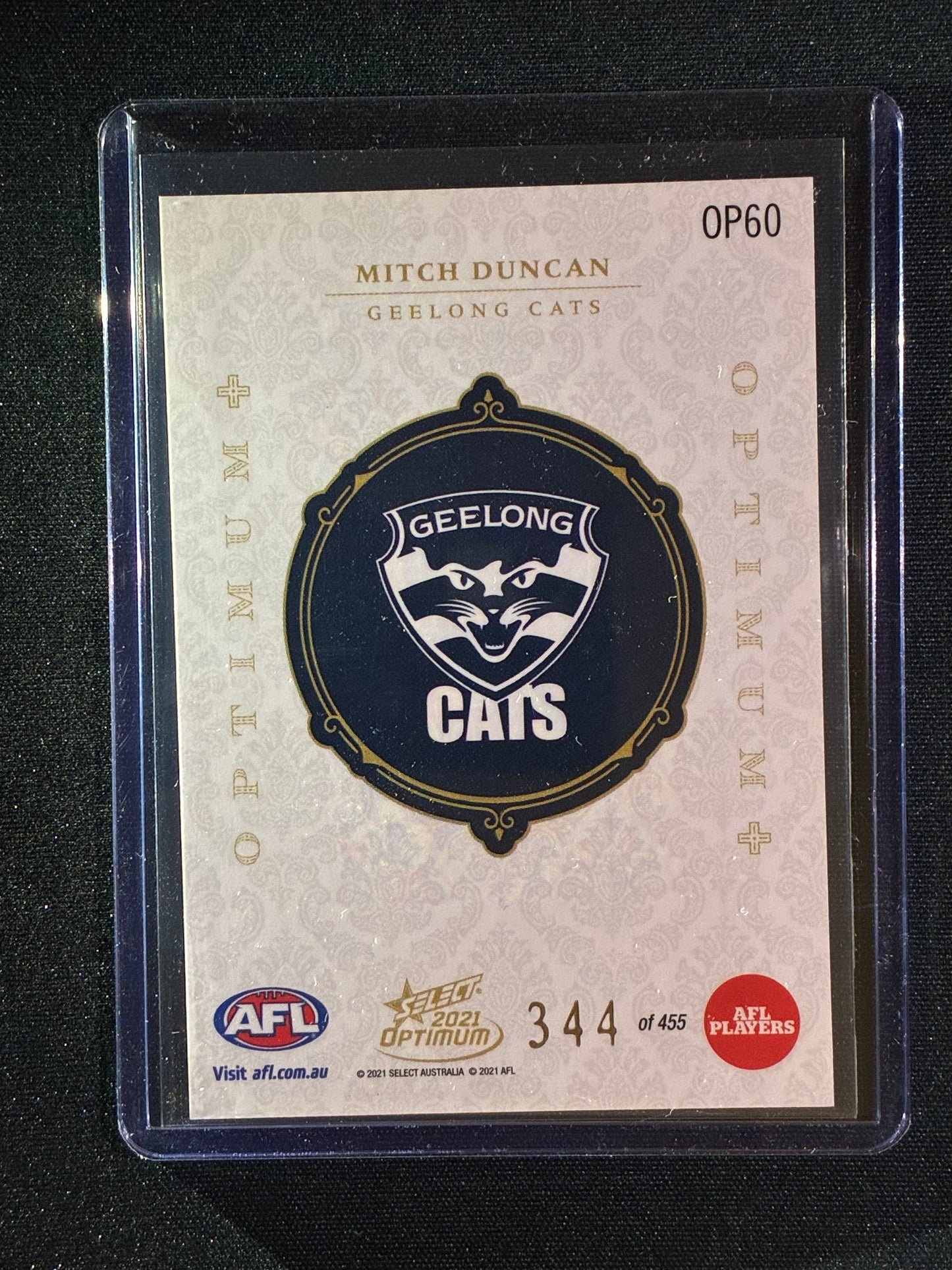 2021 Optimum MITCH DUNCAN Optimum+ Plus 344/455
