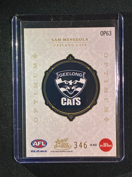 2021 Optimum SAM MENEGOLA Optimum+ Plus 346/455