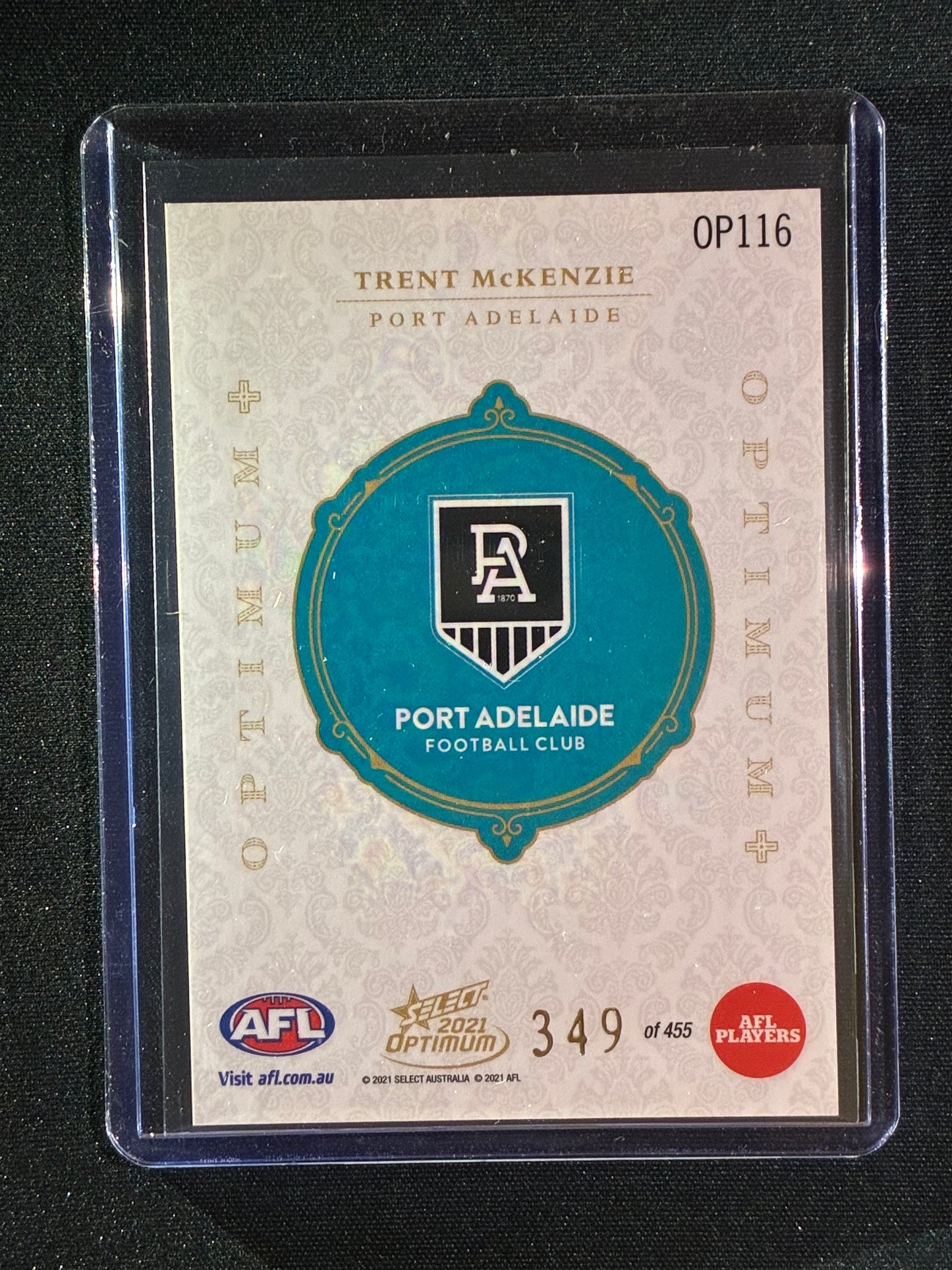 2021 Optimum TRENT MCKENZIE Optimum+ Plus 349/455