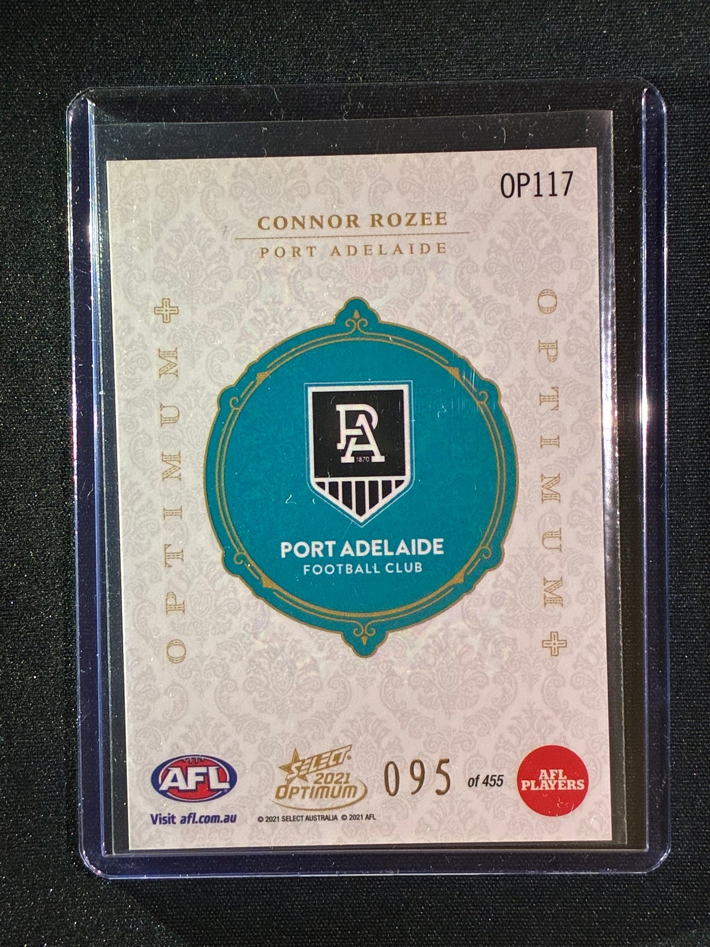 2021 Optimum CONNOR ROZEE Optimum+ Plus 95/455