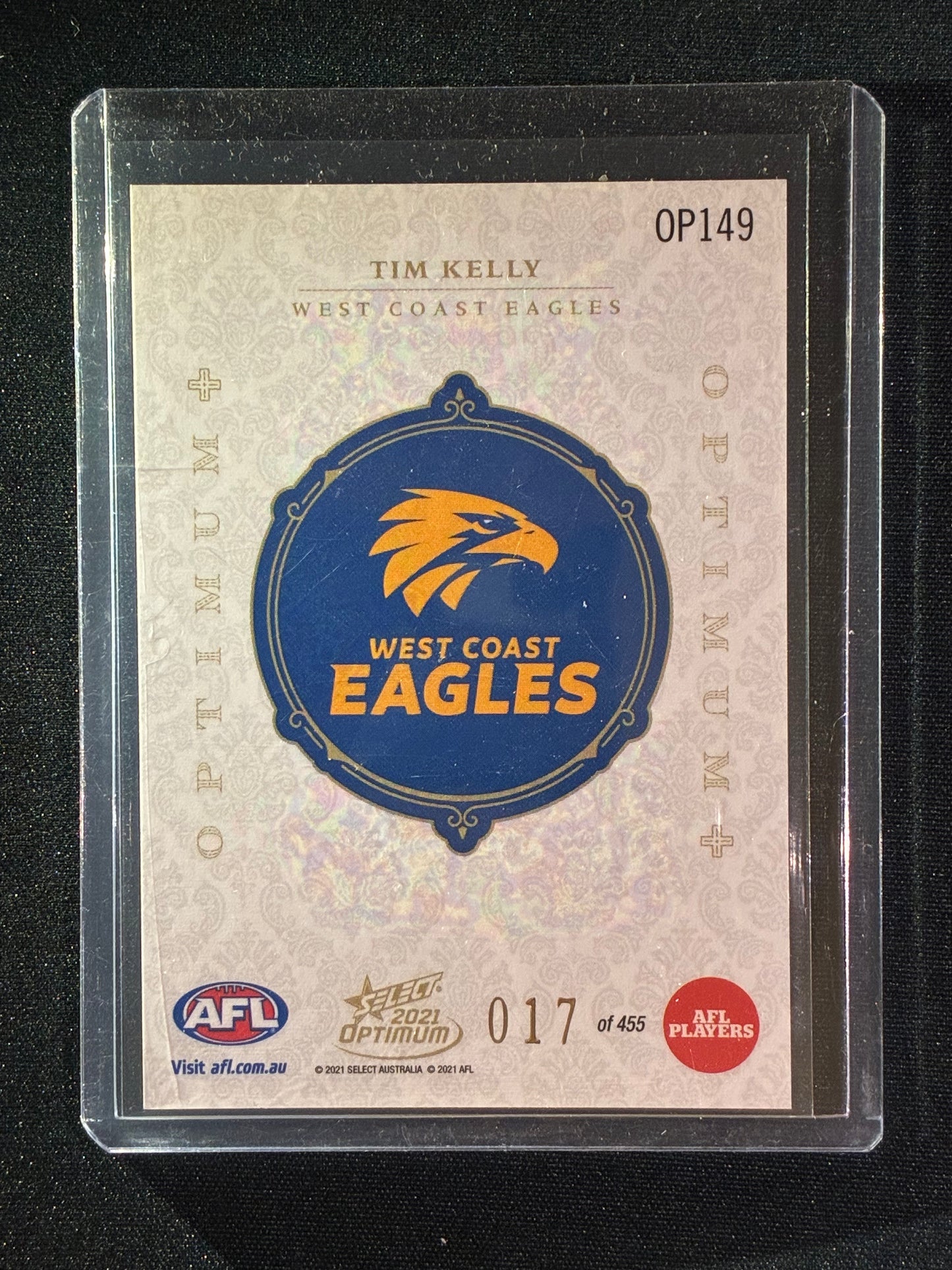 2021 Optimum TIM KELLY Optimum+ Plus 17/455