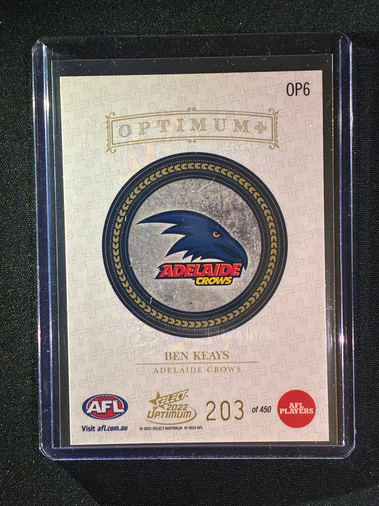 2022 Optimum BEN KEAYS Optimum+ Plus 203/450