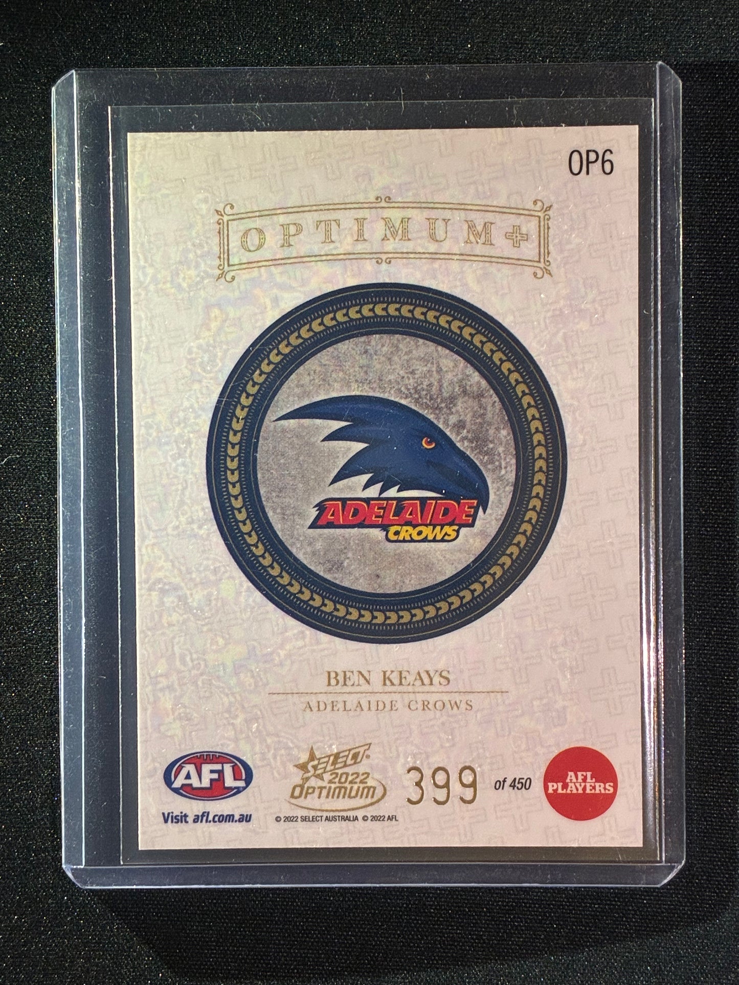 2022 Optimum BEN KEAYS Optimum+ Plus 399/450