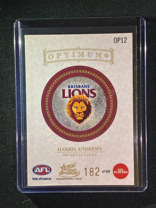2022 Optimum HARRIS ANDREWS Optimum+ Plus 182/450