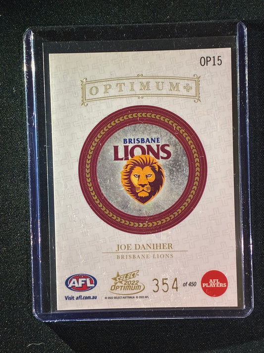 2022 Optimum JOE DANIHER Optimum+ Plus 354/450