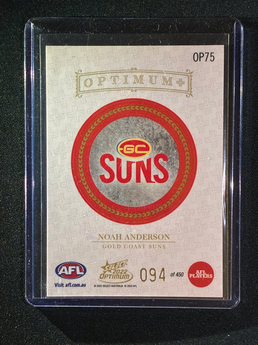 2022 Optimum NOAH ANDERSON Optimum+ Plus 94/450