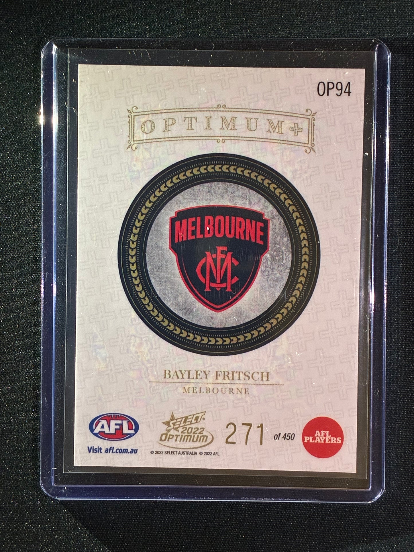 2022 Optimum BAYLEY FRITSCH Optimum+ Plus 271/450